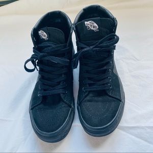 Black vans high top